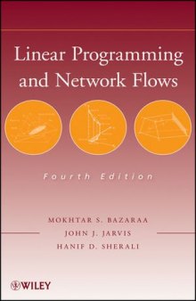 Linear programming and network flows, Fourth Edition