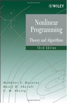 Nonlinear programming: theory and algorithms