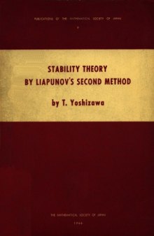 Stability Theory by Liapunov's Second Method