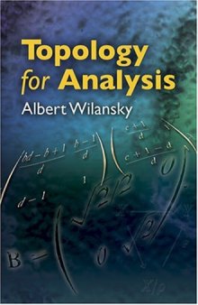 Topology for Analysis  
