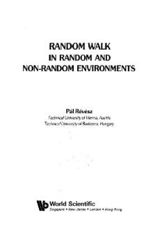 Random walk in random and non-random environments