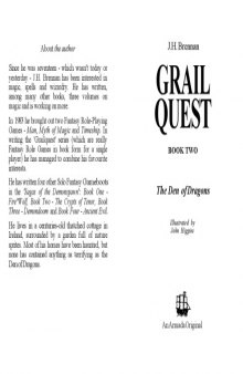 Grail Quest: Den of Dragons Bk. 2 (Armada Original)
