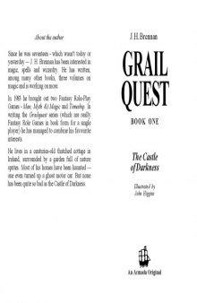 Grailquest: Castle of Darkness Bk. 1 (Armada Original)