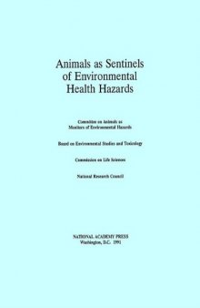 Animals as Sentinels of Environmental Health Hazards  