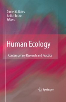 Human Ecology: Contemporary Research and Practice    