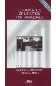 Fundamentals of Litigation for Paralegals - CDROM archive