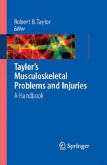 Taylor's Musculoskeletal Problems and Injuries A Handbook