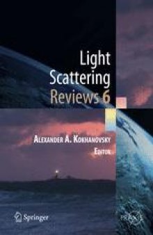 Light Scattering Reviews, Vol. 6: Light Scattering and Remote Sensing of Atmosphere and Surface