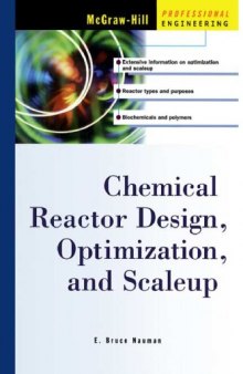 Handbook of Chemical Reactor Design Optimization and Scaleup