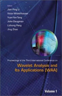 Wavelet Analysis and Its Applications: Proceedings of the 3rd International Conference on Waa, Chongqing, P R China,  29 T 31 May 2003