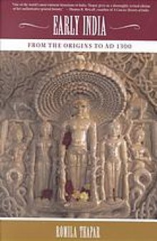 Early India : from the origins to AD 1300