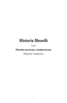 Historia Filozofii: 3 Volumes 