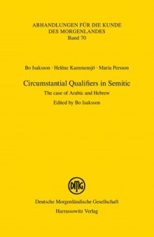 Circumstantial Qualifiers in Semitic: The case of Arabic and Hebrew