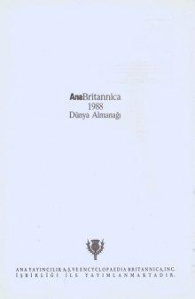 Ana Britannica 1988 Dünya Almanağı