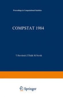 Compstat 1984: Proceedings in Computational Statistics