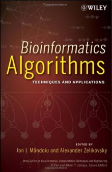 Bioinformatics algorithms : techniques and applications