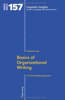 Basics of Organizational Writing: A Critical Reading Approach