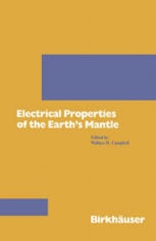Electrical Properties of the Earth’s Mantle