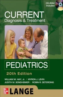 CURRENT Diagnosis and Treatment Pediatrics, Twentieth Edition (LANGE CURRENT Series)