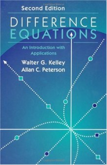 Difference equations: An introduction with applications