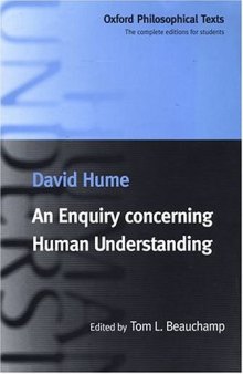 An Enquiry concerning Human Understanding (Oxford Philosophical Texts)