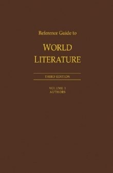 Reference Guide to World Literature. Volume 2: Works Index