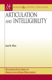 Articulation and Intelligibility