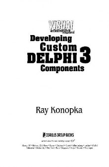 Developing Custom Delphi Components
