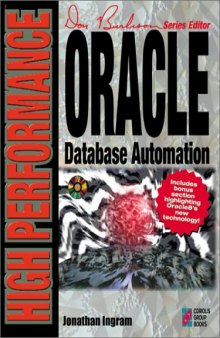 High Performance Oracle Database Automation