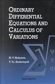 Ordinary differential equations and calculus of variations : book of problems