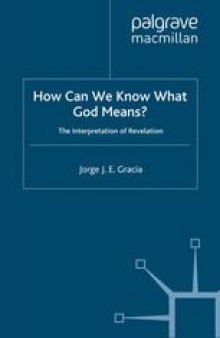 How Can We Know What God Means?: The Interpretation of Revelation