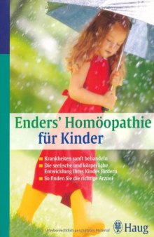 Enders' Homöopathie für Kinder, 4. Auflage