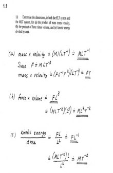 Fundamentals Of Fluid Mechanics (Solutions)