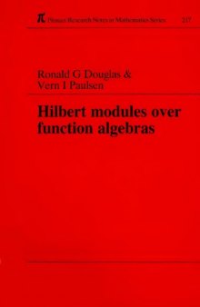 Hilbert Modules over Function Algebras