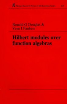 Hilbert modules over function algebras