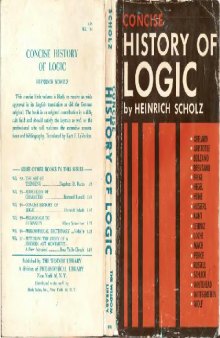 Concise History of Logic