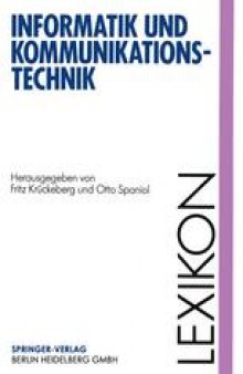 Lexikon Informatik und Kommunikationstechnik