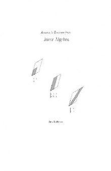 A short linear algebra book (answers)