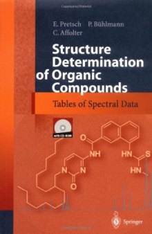 Structure determination of organic compounds: tables of spectral data