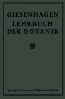 Lehrbuch der Botanik