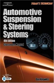 Automotive Suspension & Steering Systems (2 Volumes), 4th Edition