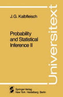 Probability and Statistical Inference