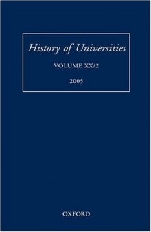 History of Universities: