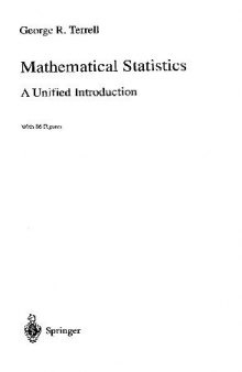 Mathematical Statistics - A Unified Introduction