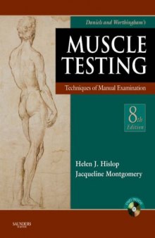 Daniels and Worthingham's Muscle Testing: Techniques of Manual Examination, 8th edition (BOOK + DVD)