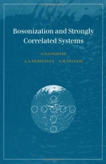 Bosonization and strongly correlated systems