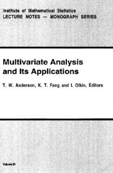 Multivariate analysis and its applications