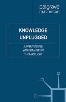 Knowledge Unplugged: The McKinsey Global Survey of Knowledge Management