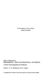 Stochastic differential equations and applications,