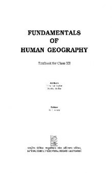 Fundamentals Of Human Geography